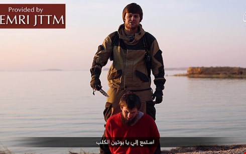 IS បានចុះផ្សាយខ្សែវីដេអ៊ូសម្លាប់ចារកររុស្ស៊ី